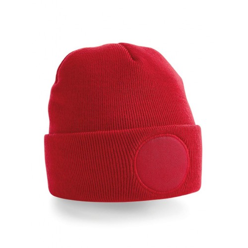 CIRCULAR PATCH BEANIE B446