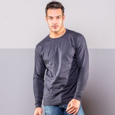 T-SHIRT LS WITH CUFFS 100%C BS100