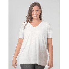 CURVES T-SHIRT SLUB LADY CURVSSLUB