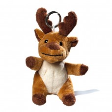 PLUSH MOOSE WITH KEYC 100%P