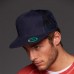 6 PAN FLAT PEAK CAP 100%P M&B