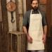 COL. BIB APRON W/POCK.65%P35%C