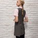 WRAP AROUNT TUNIC APRON100%P