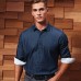 MEN'S DENIM-PINDOT LS SHIRT100