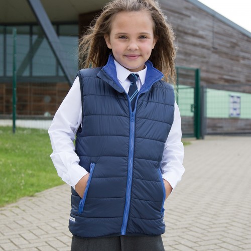 JUNIOR BODYWARMER 100%P