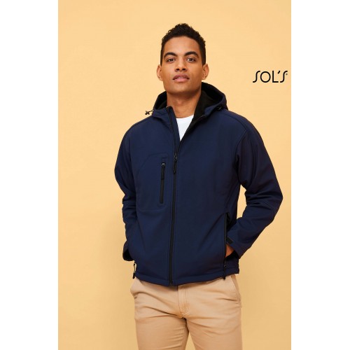 GIACCA UOMO SOFTSHELL CON CAPPUCCIO REPLAY MEN 46602