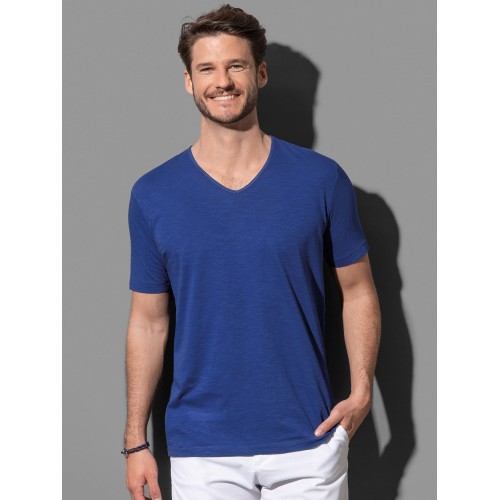 SHAWN SLUB V-NECK ST9410