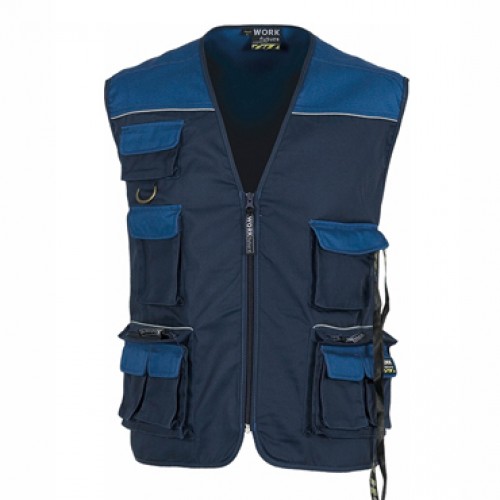 GILET COMBINATO TIPO SAFARI WF1854